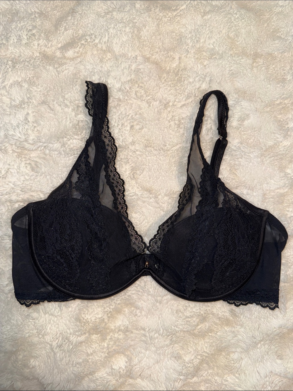 intimissimi Black Lace Underwire Bra